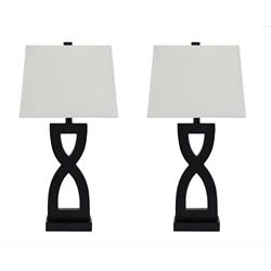 POLY TABLE 2 LAMPS  L243144 Image