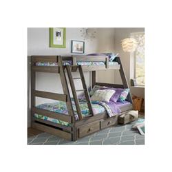Twin/Full Driftwood Bunk Bed "A" Frame 209HBB Image