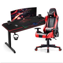 GAMING DESK AND CHAIR 200 SERIES  OSTABSR-OSCHS200BKRD Image